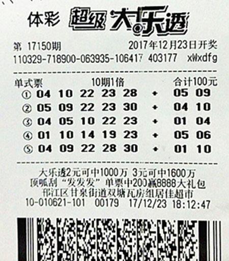 讲述夫妻购彩那些事:共同研究妻子下单中978万