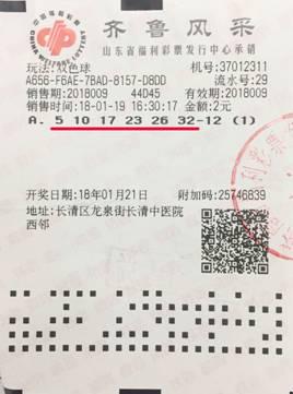 改号刚一周号码就开出 彩民遗憾无缘2元中547万头奖