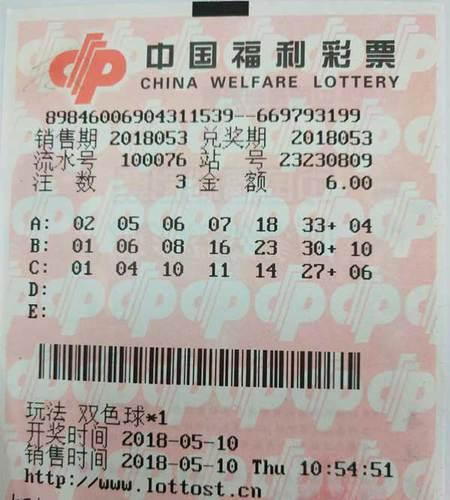 黑龙江彩民6元中708万:每期只买几元 坚持一年